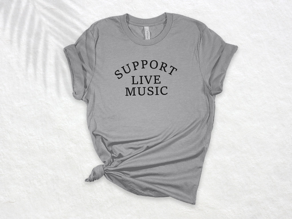 Support Live Music T-Shirt