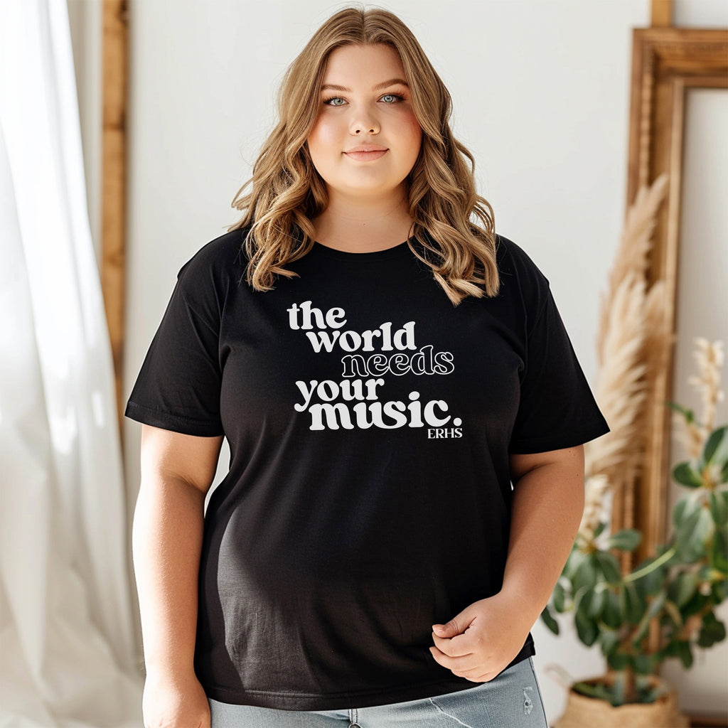 The World Needs Your Music T-Shirt